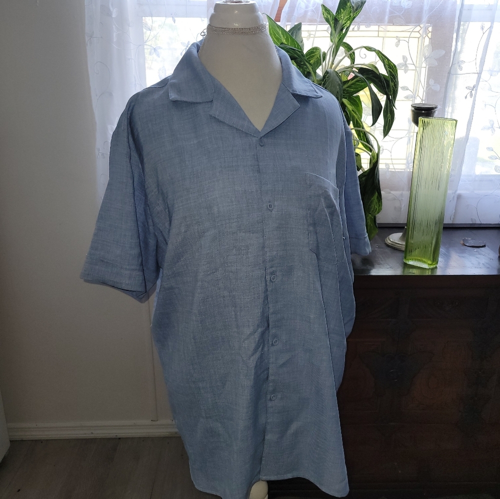 Coofandy Men's Light Blue Shirt